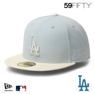 ニューエラ ミンナノ LA キャップ 59FIFTY NEWERA MLB GORO MIN-NANO ロサンゼルス・ドジャース スノーグレー/クローム 15175515 中津川吾郎