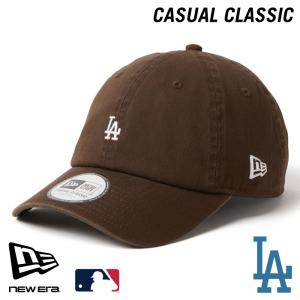 ニューエラ LA ローキャップ CASUAL CLASSIC NEWERA MLB カジュアルクラシック ロサンゼルス・ドジャース Mini Logo ミニロゴ ウォルナット 15136954 ブラウン