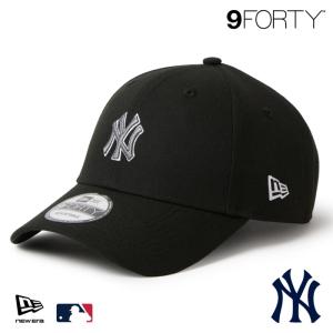 ニューエラ NY キャップ 9FORTY NEWERA MLB Midsize Logo ミッドサイズロゴ ニューヨーク・ヤンキース ブラック 15137070