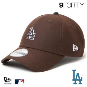ニューエラ LA キャップ 9FORTY NEWERA MLB Midsize Logo ミッドサイズロゴ ロサンゼルス・ドジャース バーントウッド 15137076