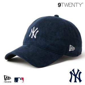 ニューエラ NY ローキャップ 9TWENTY NEWERA MLB Synthetic Suede シンセティックスエード ニューヨーク・ヤンキース ネイビー 15137233 アジャスター