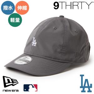 ニューエラ LA キャップ 9THIRTY NEWERA Tech Stretch MLB ロサンゼルス・ドジャース チャコール 15125138 グレー テックストレッチ アジャスター