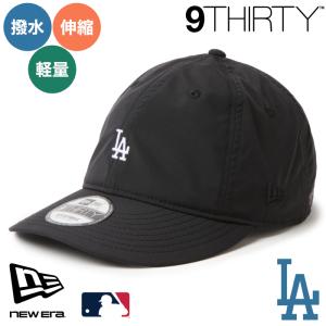 ニューエラ LA キャップ 9THIRTY NEWERA Tech Stretch MLB ロサンゼルス・ドジャース ブラック 15125139 テックストレッチ アジャスター