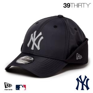 ニューエラ NY キャップ 39THIRTY NEWERA MLB Flip Down フリップダウン Warm Gear Octa オクタ ニューヨーク・ヤンキース ブラック 15125165 撥水