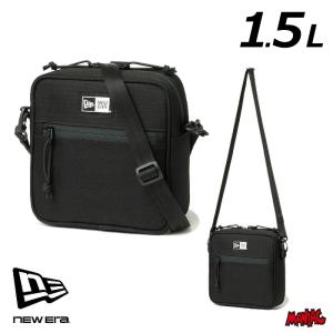 ニューエラ ショルダーバッグ ショルダー ポーチ スクエア バッグ SQUARE SHOULDER POUCH 1.5L NEWERA ブラック 13552459