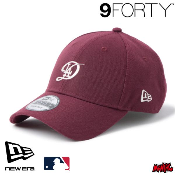 ニューエラ D LA キャップ 9FORTY NEWERA MLB ベージュ スウェットバンド ロサ...