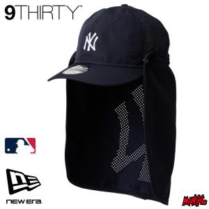 ニューエラ アウトドア NY キャップ NEWERA MLB 9THIRTY クロスストラップ サンシェード PROLIGHT ニューヨーク・ヤンキース ネイビー