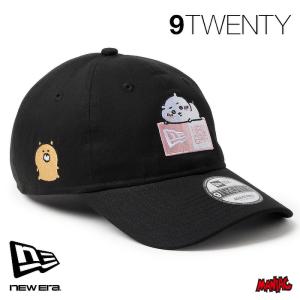 ニューエラ ちいかわ キャップ NEWERA 9TWENTY  帽子 ボックスロゴ ブラック 14864518 アジャスター メンズ レディース