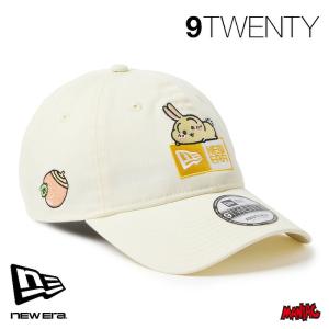 ニューエラ ちいかわ キャップ NEWERA 9TWENTY うさぎ ウサギ  帽子 ボックスロゴ ストーン 14864516 アジャスター メンズ レディース