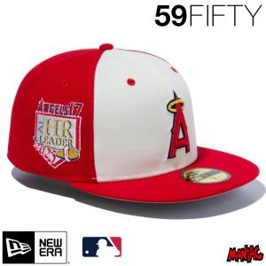 ニューエラ キャップ 大谷翔平 ホームラン王記念モデル NEWERA 59FIFTY Shohei Ohtani American League MVP & Home Runs Leaders HRパッチ｜maniac