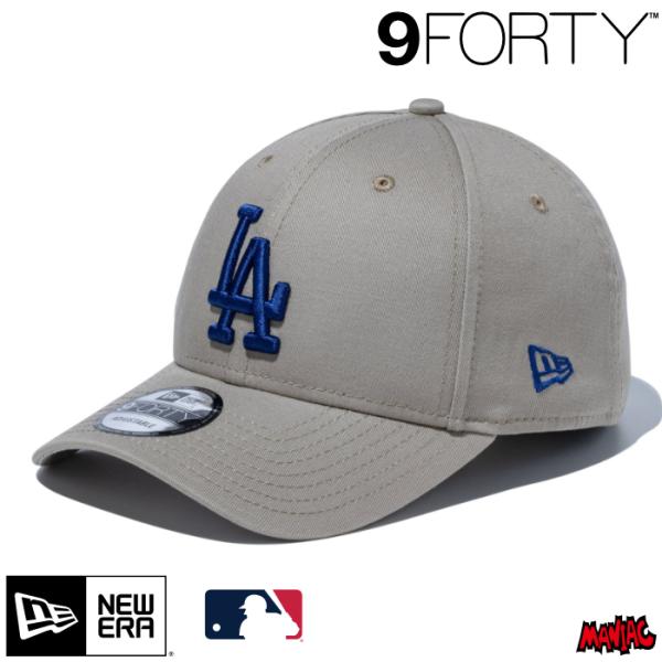ニューエラ LA キャップ 9FORTY NEWERA MLB ロサンゼルス・ドジャース ペブル ダ...