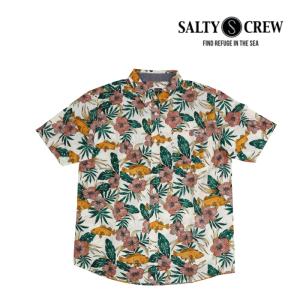 SALTY CREW ソルティークルー SALTYCREW 半袖シャツ メンズ 53-105 ROCK PILES S/S WOVEN｜maniac