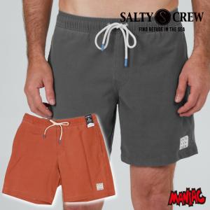 SALTY CREW ソルティークルー SALTYCREW 海パン ボードショーツ サーフパンツ バレーショーツ メンズ 54-412 PYLONS ELASTIC BOARDSHORT サーフブランド｜maniac