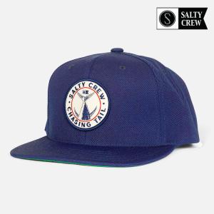 SALTY CREW ソルティークルー 帽子 キャップ ハット メンズ 56-907 TAILGATE SNAPBACK - NAVY スナップバック ロゴ 男性用 つり 釣り フィッシング