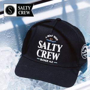 SALTY CREW ソルティークルー 帽子 キャップ ハットメンズ 56-909 SALTY BREW 5 PANEL HAT - BLACK
