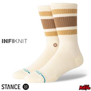 STANCE スタンス ソックス 靴下 メンズ ブランド STANCE SOCKS BOYD ST - Brown Sugar - INFIKNIT インフィニット｜maniac