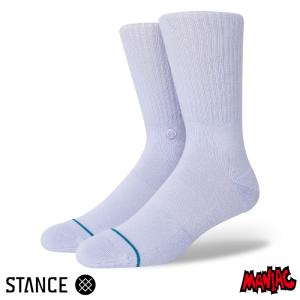 STANCE スタンス ソックス 靴下 メンズ ブランド STANCE SOCKS ICON - Lilac Ice｜maniac