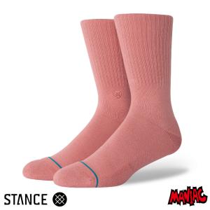 STANCE スタンス ソックス 靴下 メンズ ブランド STANCE SOCKS ICON - Rose Smoke｜maniac