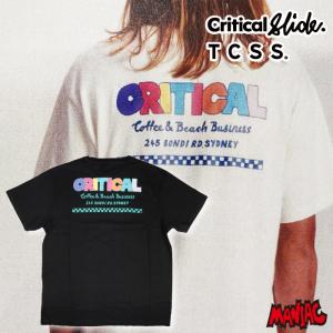 TCSS Tシャツ Critical Slide クリティカルスライド メンズ 半袖Tシャツ SMUTE24011 BUSINESS TEE 半袖 ティーシーエスエス