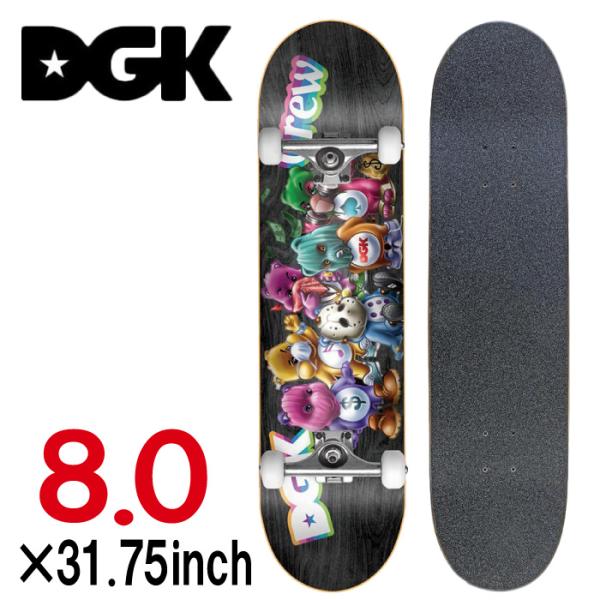 DGK ディージーケー CREW 8.0 コンプリート スケボー