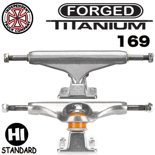 スケートボード スケボー INDEPENDENT TRUCK TITANIUM インディペンデント ...