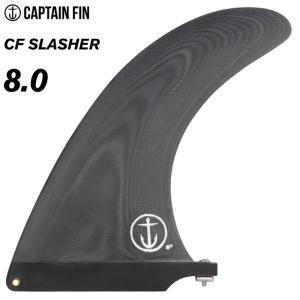 ロングボード用フィン CAPTAIN FIN CO. キャプテンフィン CF SLASHER ８.０ - BLACK スラッシャー ブラック｜maniac