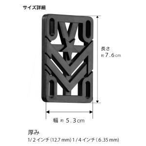 スケートボード スケボー ライザーパッド MI...の詳細画像1
