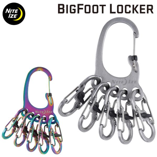 NITEIZE ナイトアイズ ビッグフットロッカー BIGFOOT LOCKER キーラック S-B...