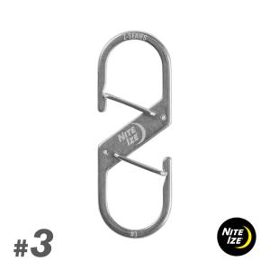 NITE IZE（ナイトアイズ） Zカラビナー ＃2 Z-SERIES DUAL CARABINER
