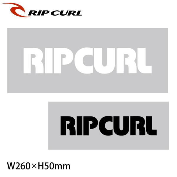 RIP CURL リップカール カッティングステッカー W260mm C01-005