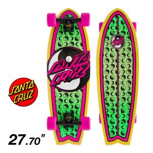 スケボー コンプリート スケートボード SANTA CRUZ サンタクルーズ YIN YANG DOT DOT SHARK CRUISER ２７.７” サンタクルズ｜maniac