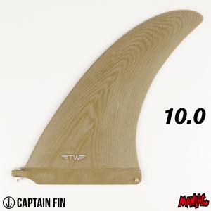 ロングボード センターフィン サーフィン キャプテンフィン CAPTAIN FIN CO. TYLER WARREN TAPERED １０.０ OLIVE タイラーウォーレン テーパード｜maniac