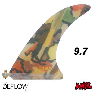 DEFLOW デフロー　シングル　フィン　サーフィン デフロウ【DEFLOW】 8.5 CREAM シングルフィン SINGLE FIN ファイバー