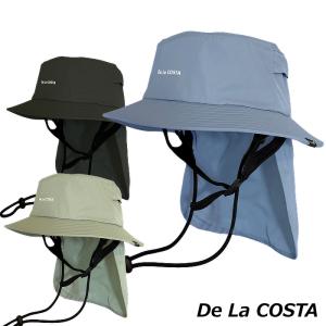 サーフハット ビーチハット レディース De La COSTA デラコスタ DLC SURF HAT サーフバケット バケットハット マリンハット アウトドア
