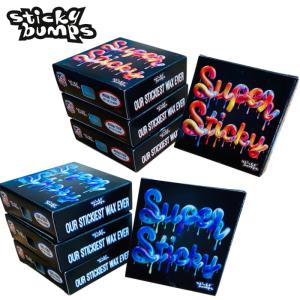 サーフワックス サーフィン ワックス Sticky bumps スティッキーバンプス SUPER STICKY 強グリップ ベタベタ 粘度高め 単品｜maniac