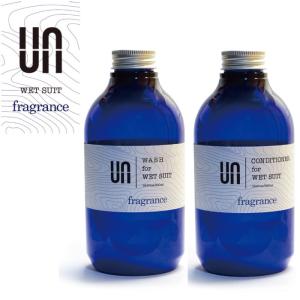 ウェットシャンプー＆ソフナーセット UN アン WETSUIT fragrance フレグランス 500ml WASH CONDITIONER｜マニアック Yahoo!店