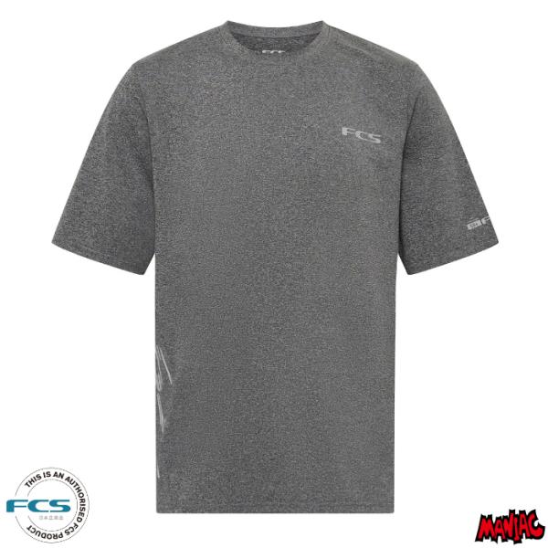 半袖ラッシュガード FCS エフシーエス ラッシュガード MEN&apos;S SHORT SLEEVE UV...