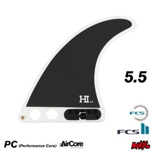 FCS2 FIN エフシーエス2フィン センターフィン ロングボード用 HARLEY SINGLE - PC/Aircore ５.５” ハーレーイングルビーシングル パフォーマンスコア｜maniac