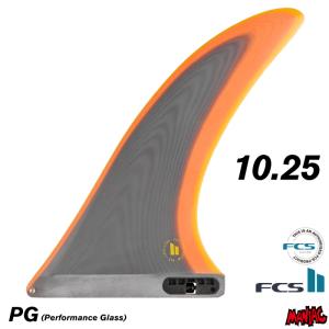 FCS2 FIN エフシーエス2フィン センターフィン ロングボード用 THOMAS - PG FLAME １０.２５” トーマスベクソン パフォーマングラス｜maniac