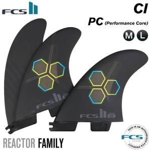 ショートボード用フィン FCS2 FIN エフシーエス２フィン CI - PC BLACK チャンネルアイランズ アルメリック パフォーマンスコア  Mサイズ Lサイズ