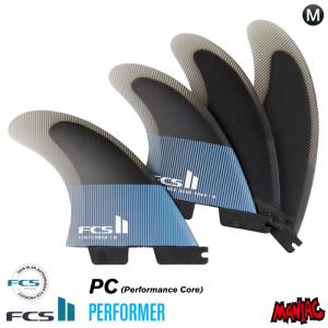 FCS2 Medium PerformerPC クワッドフィン ５フィン FCS II Performer Eco / Neo Glass 5 Fin - Medium - USEDSURF
