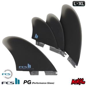 FCS2 FIN エフシーエス2フィン クワッド パフォーマー PERFORMER QUAD KEEL - PG BLACK パフォーマークワッドキール パフォーマンスグラス｜maniac