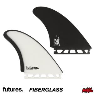 FUTURE FINフューチャーフィンFIBERGLASS FIN DANNY futures.（フューチャー） フィン ツインフィン ショートボード用