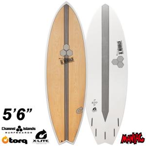 トルクサーフボード アルメリック ポッドモッド TORQ SURFBOARDS X-LITE CHANNEL ISLANDS POD MOD ５’６” チャンネルアイランド｜maniac