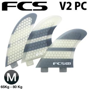 ショートボード用フィン FCS FIN エフシーエスフィン V2 PC (K2.1 PC) パフォーマンスコア ３フィン トライフィン｜maniac