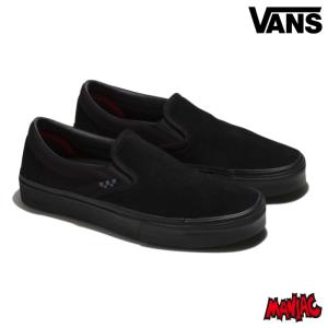 VANS バンズ ヴァンズ スニーカー スリッポン スリップオン (VN0A5FCABKA) SKATE SLIP ON メンズスニーカー