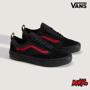 VANS バンズ ヴァンズ スニーカー スケート オールドスクール Wafflecup by Atiba Jefferson (VN000EB7YJ7) SKATE OLD SKOOL WAFFLECUP BLACK/GREEN 男女兼用
