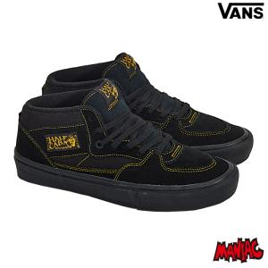 VANS バンズ ヴァンズ スニーカー (VN0A5FCDBLN) SKATE HALF CAB BLACK/MUSTARD YELLOW スケートハーフキャブ