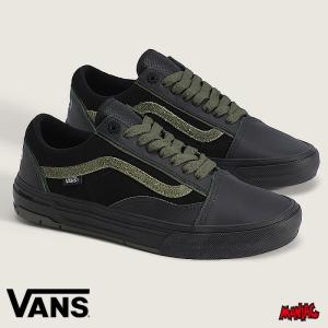 【シューズ】 VANS バンズ ヴァンズ スニーカー (VN000EB7203) SKATE OLD SKOOL “WAFFLECUP”- WILLOW GREEN / BLACK