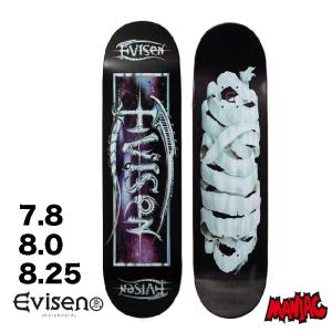 スケボー デッキ スケートボード EVISEN エヴィセン エビセン EVILIEN RESURRECTION 7.8 8.0 8.25 SK8 SKATEBOARD｜maniac